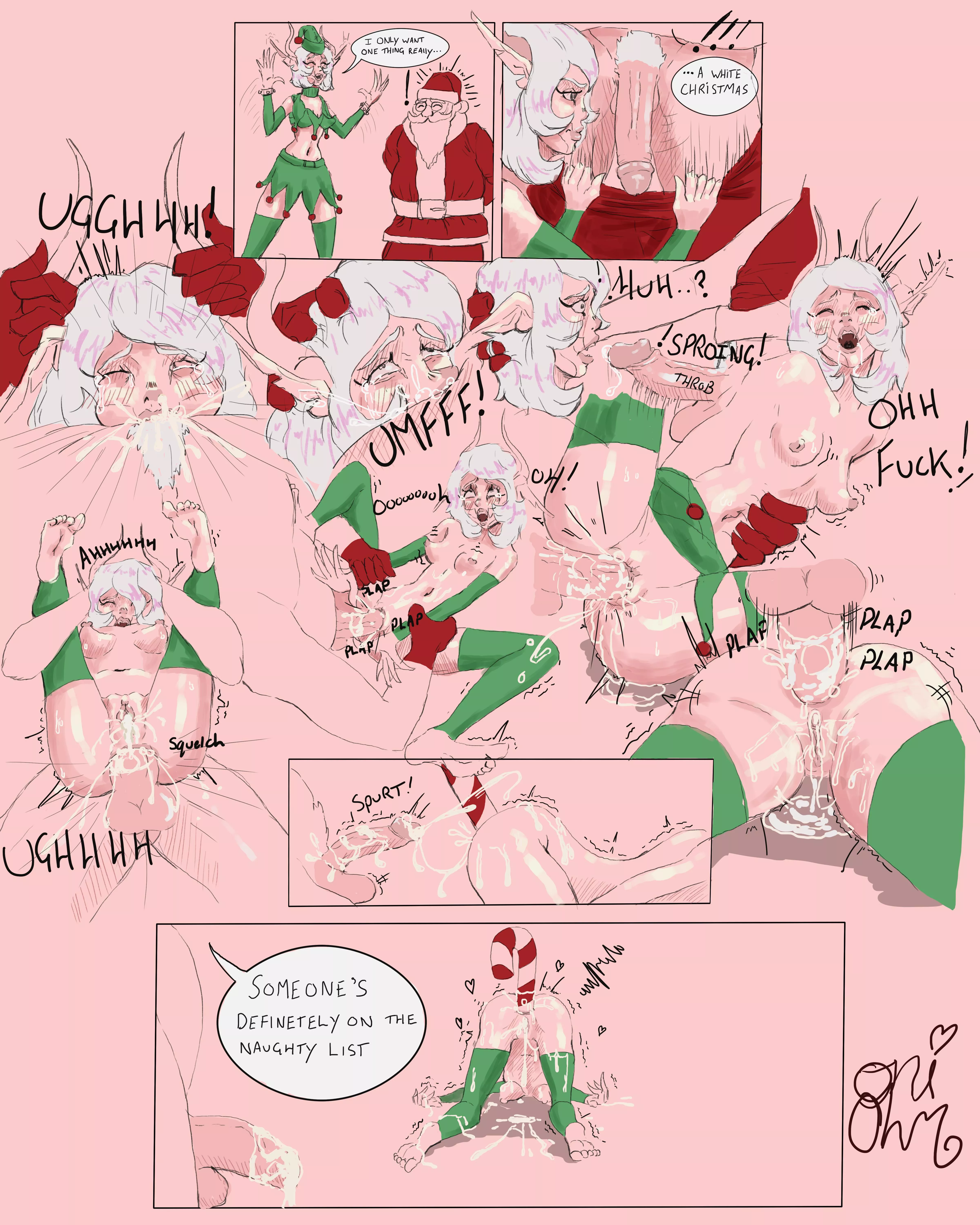 Santa's big gift (OniOhm) [Original]