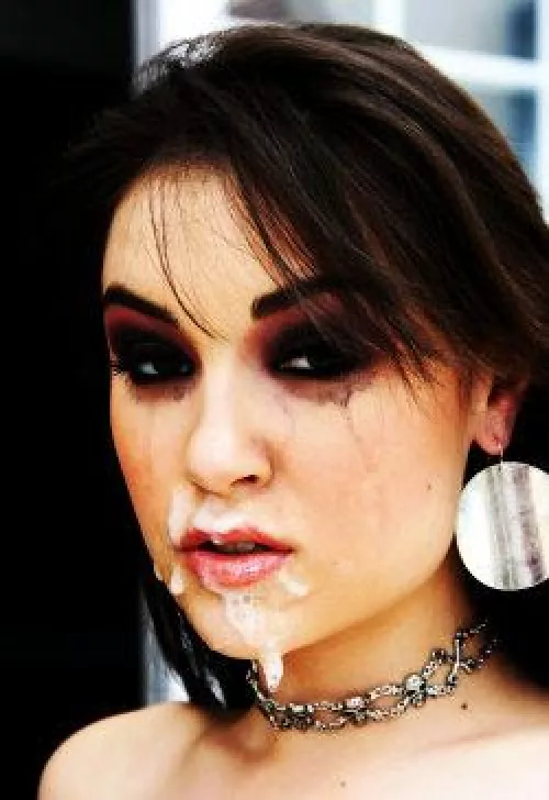 Sasha cum face