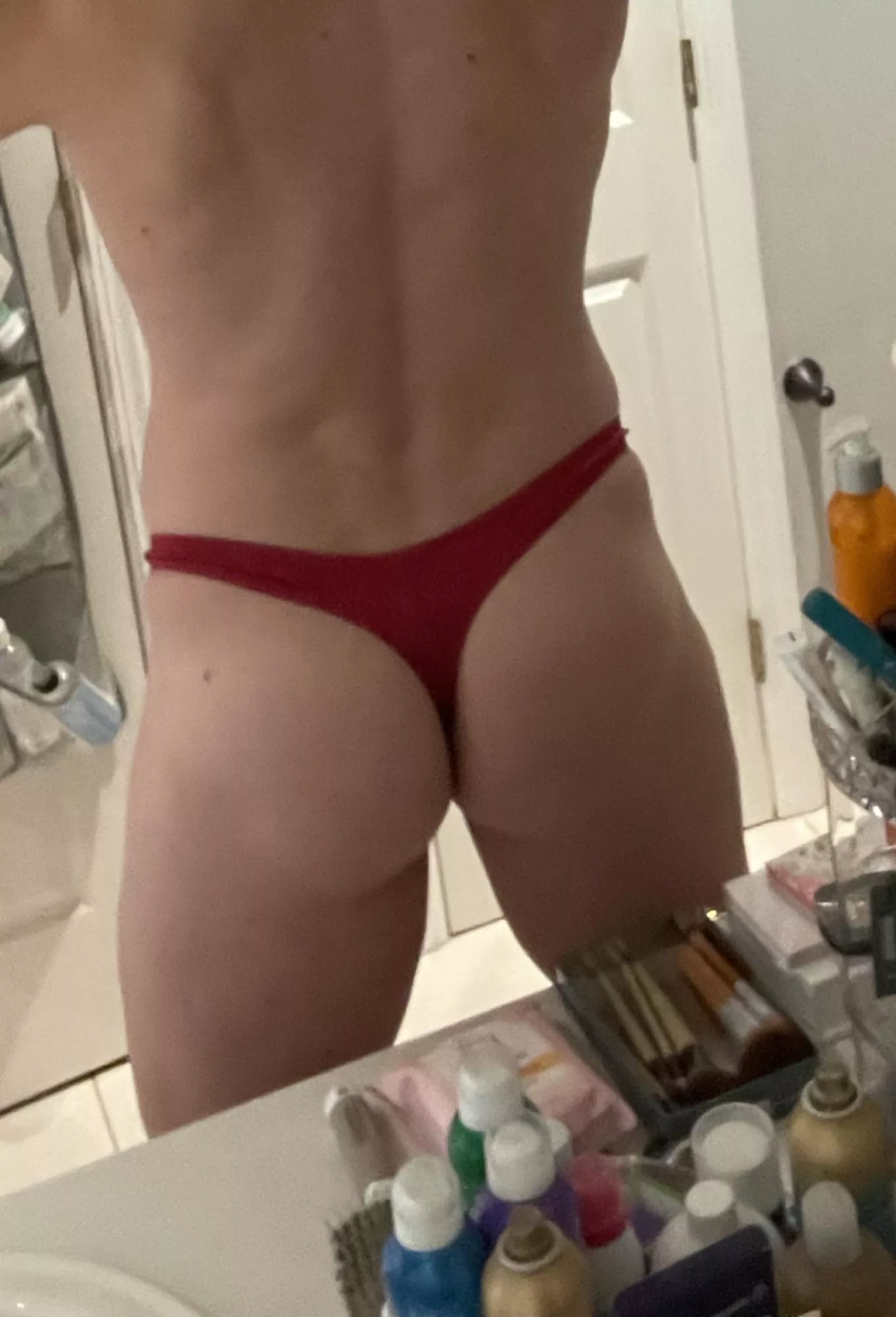 Satin thong booty Satin thong booty