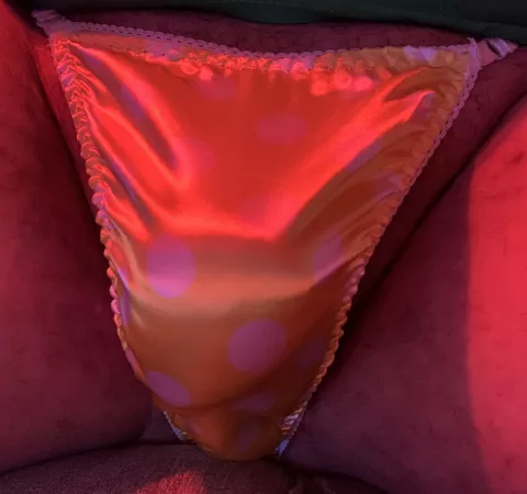 Satin thongs are my favorite!!