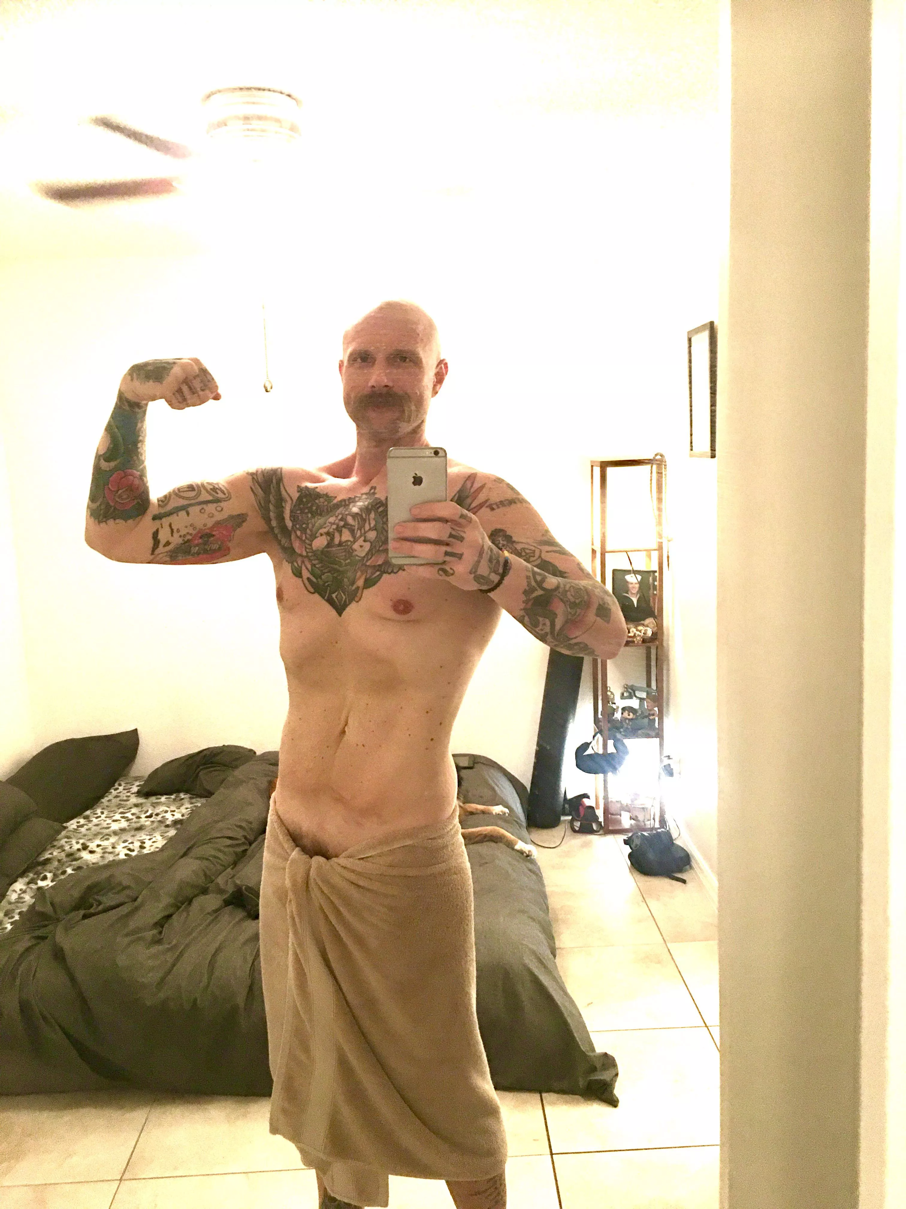 Saturday night shower