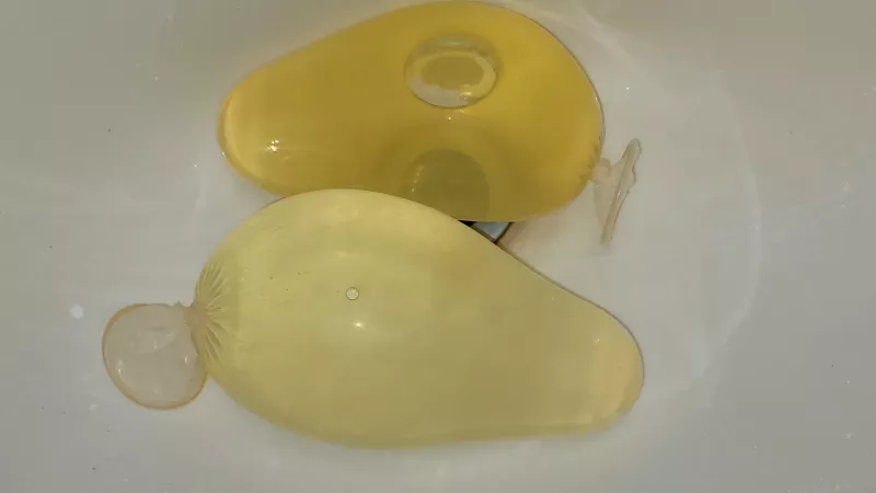 Saved up piss