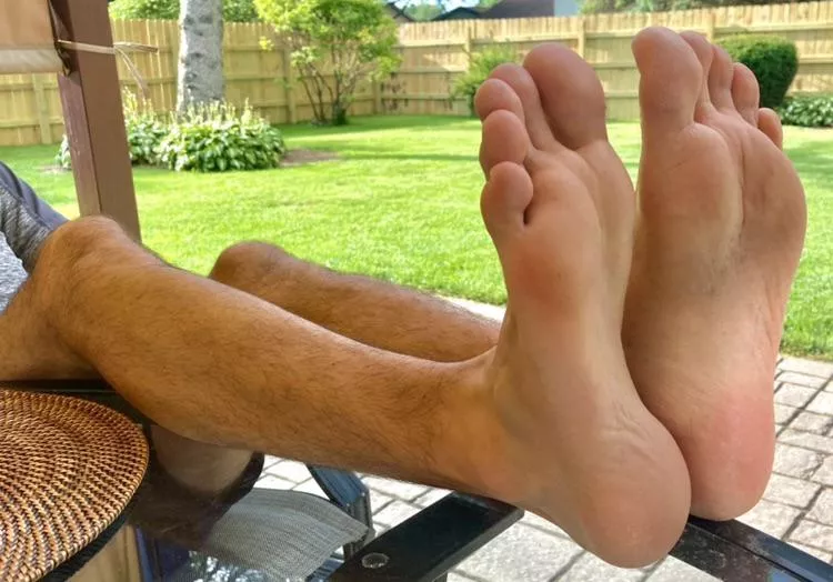 Savoring the last days of summer, and hubby’s smokin’ feet. Falls coming. And so are eight months of him wearing socks. 😡 Savoring the last days of summer, and hubby’s smokin’ feet. Falls coming. And so are eight months of him wearing socks. 😡