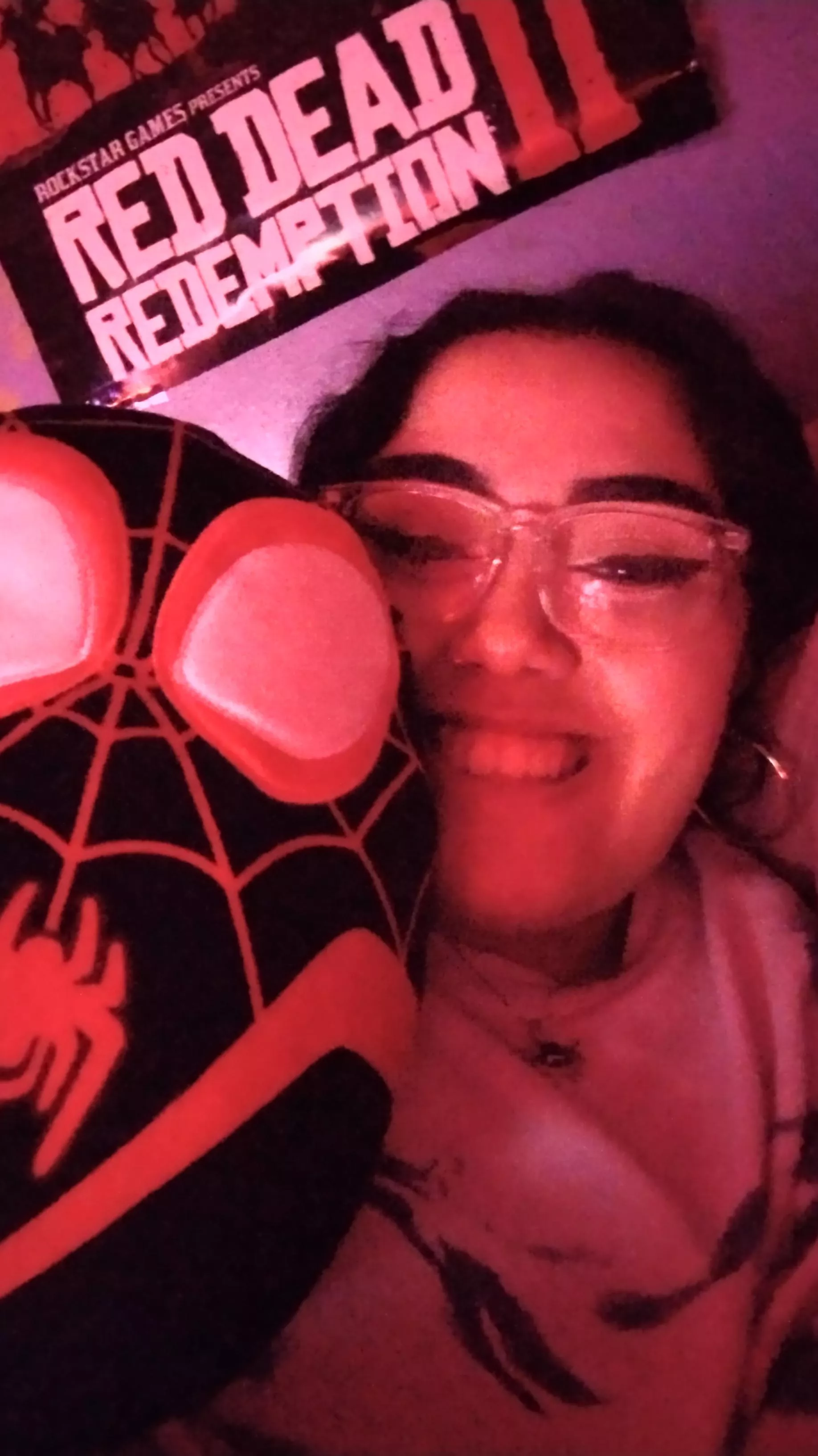 say hi to my favorite plushie miles morales he's so cute 🥺