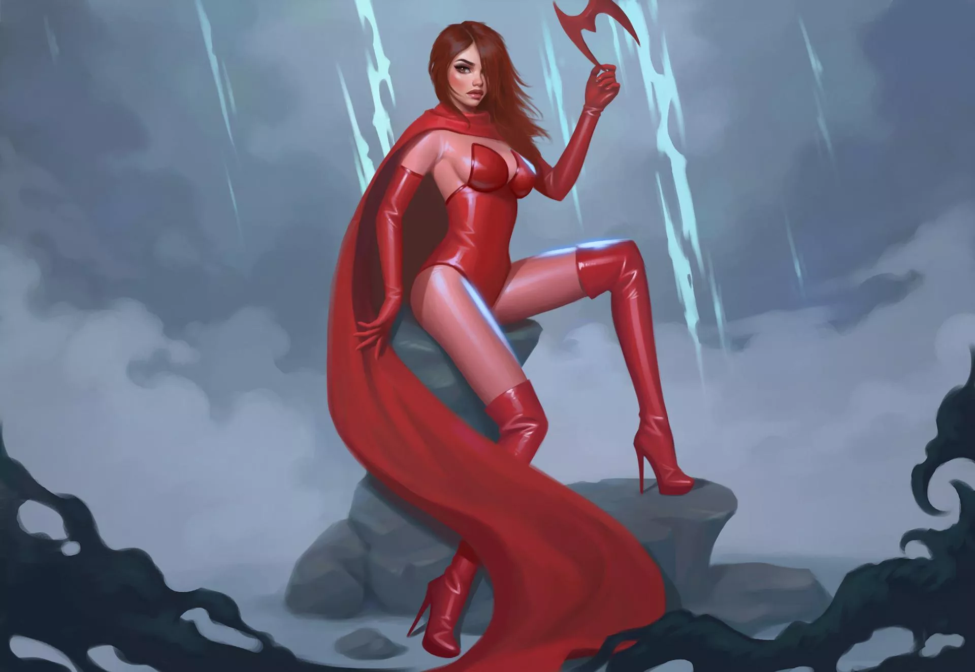 Scarlet Witch by Jan Unolt (2019) Scarlet Witch by Jan Unolt (2019)