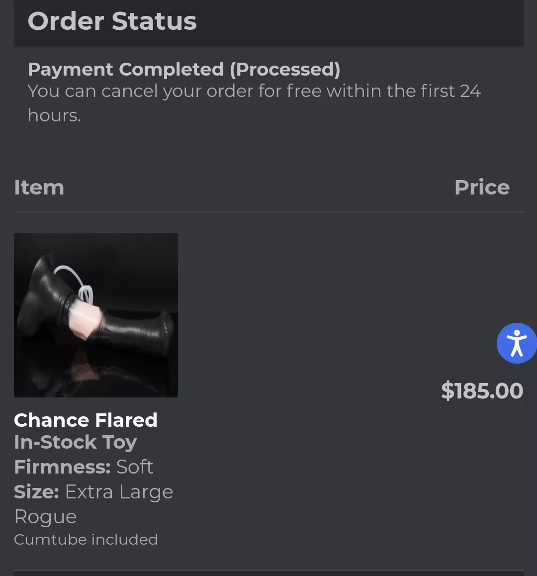 Score! My #1 wishlist item was a drop. It literally popped up when I refreshed and I jumped on it