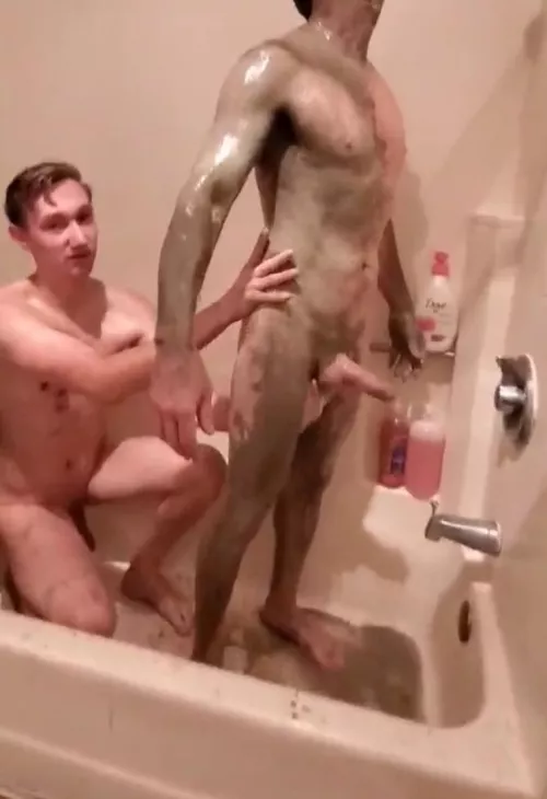 Scrub my daddy squeaky clean 🧼🧼🧼