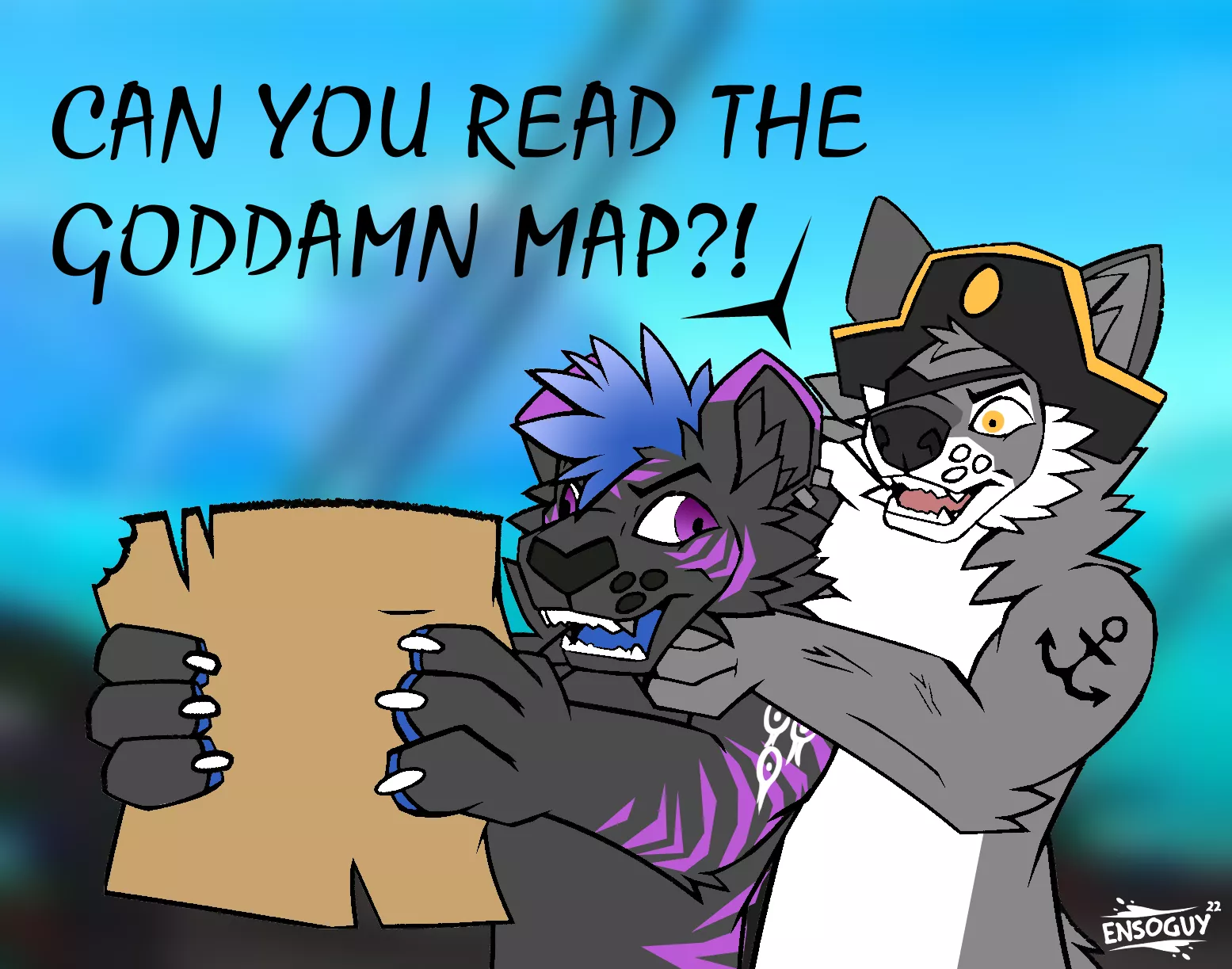 Sea of Thieves be like (@Ensoguy)