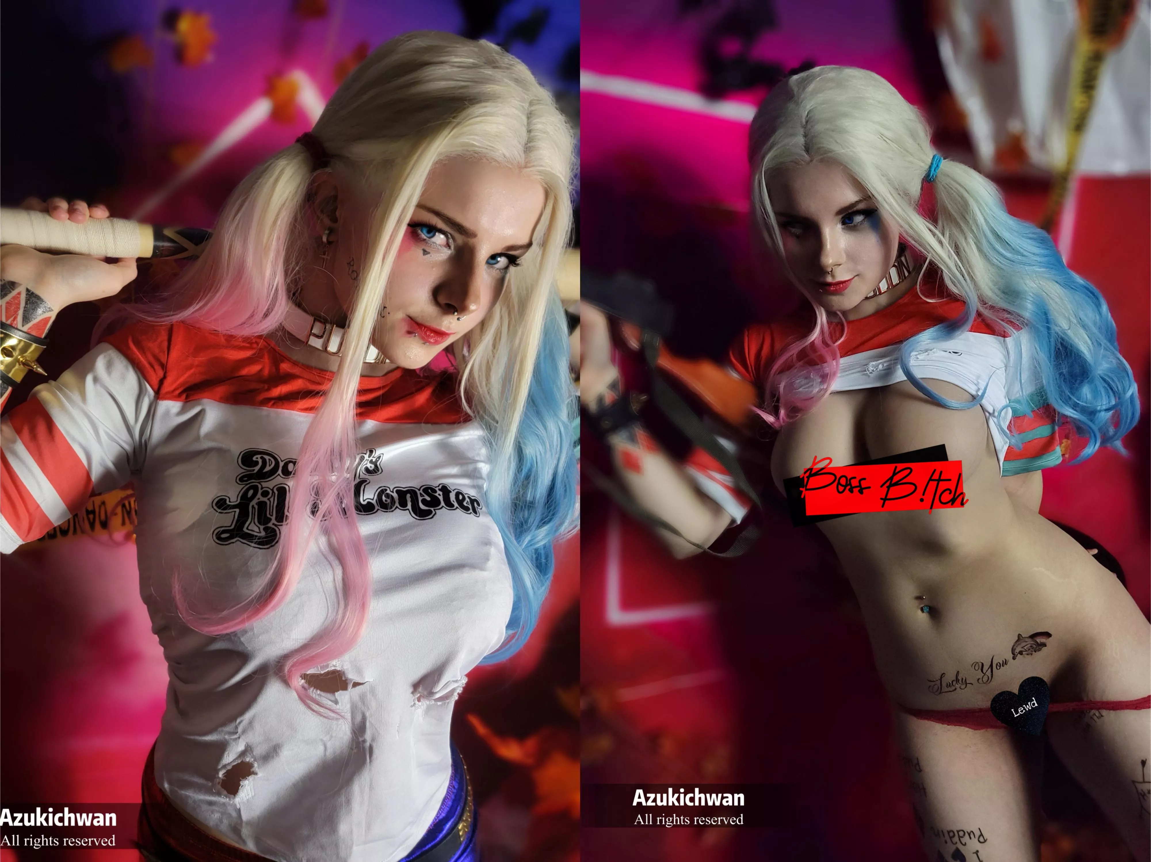 self] Harley Quinn Cosplay By Azukichwan nudes by youraltbarbie