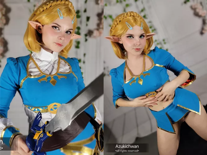 [self] Princess Zelda From BOTW By Azukichwan