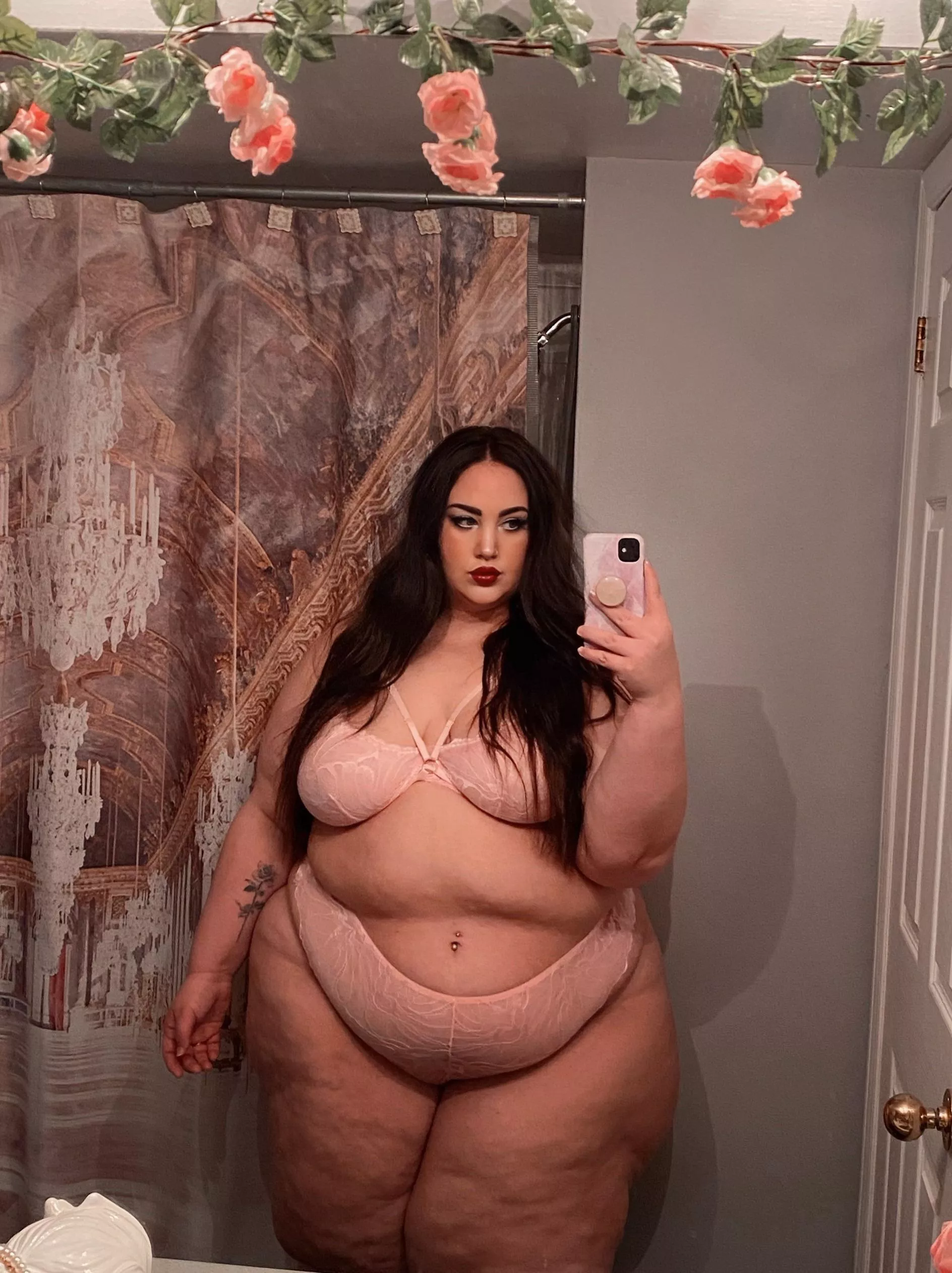 Selfie of my lingerie before I get dressed for our date…