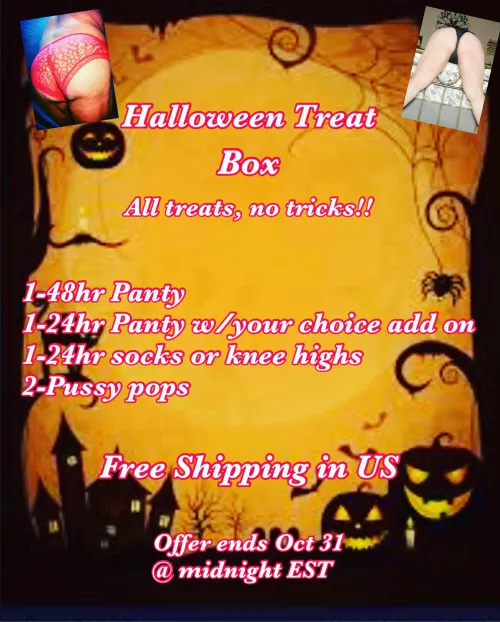 [selling] A special treat box for the month of October! You’ll be thrilled with this box!! Just $50!