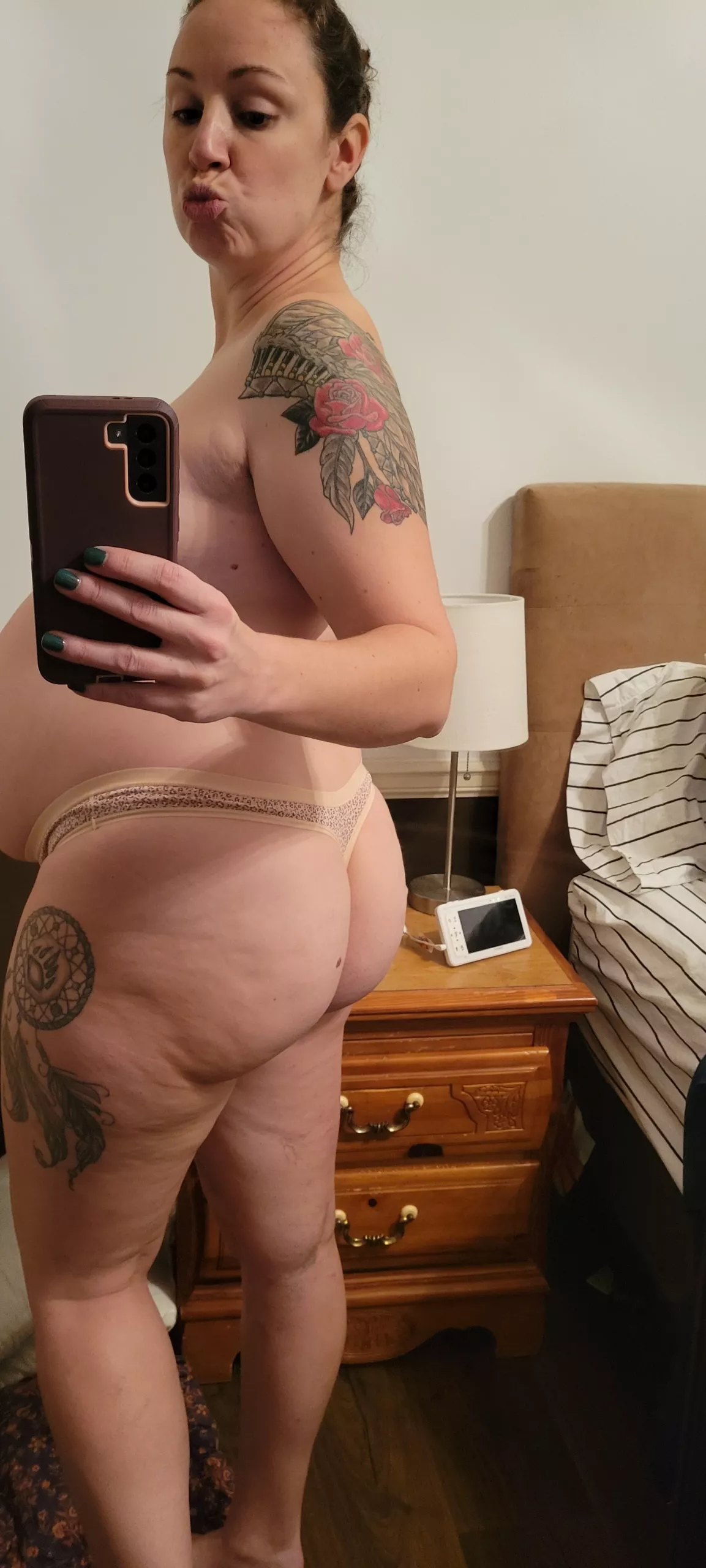 [Selling] The best part of my preggo panties is I wake up wet and stay that way 💦💦!! Meaning it's like getting free extra days!! Add-ons available! 💞DM or Kik for info ⭐IntheStars802⭐