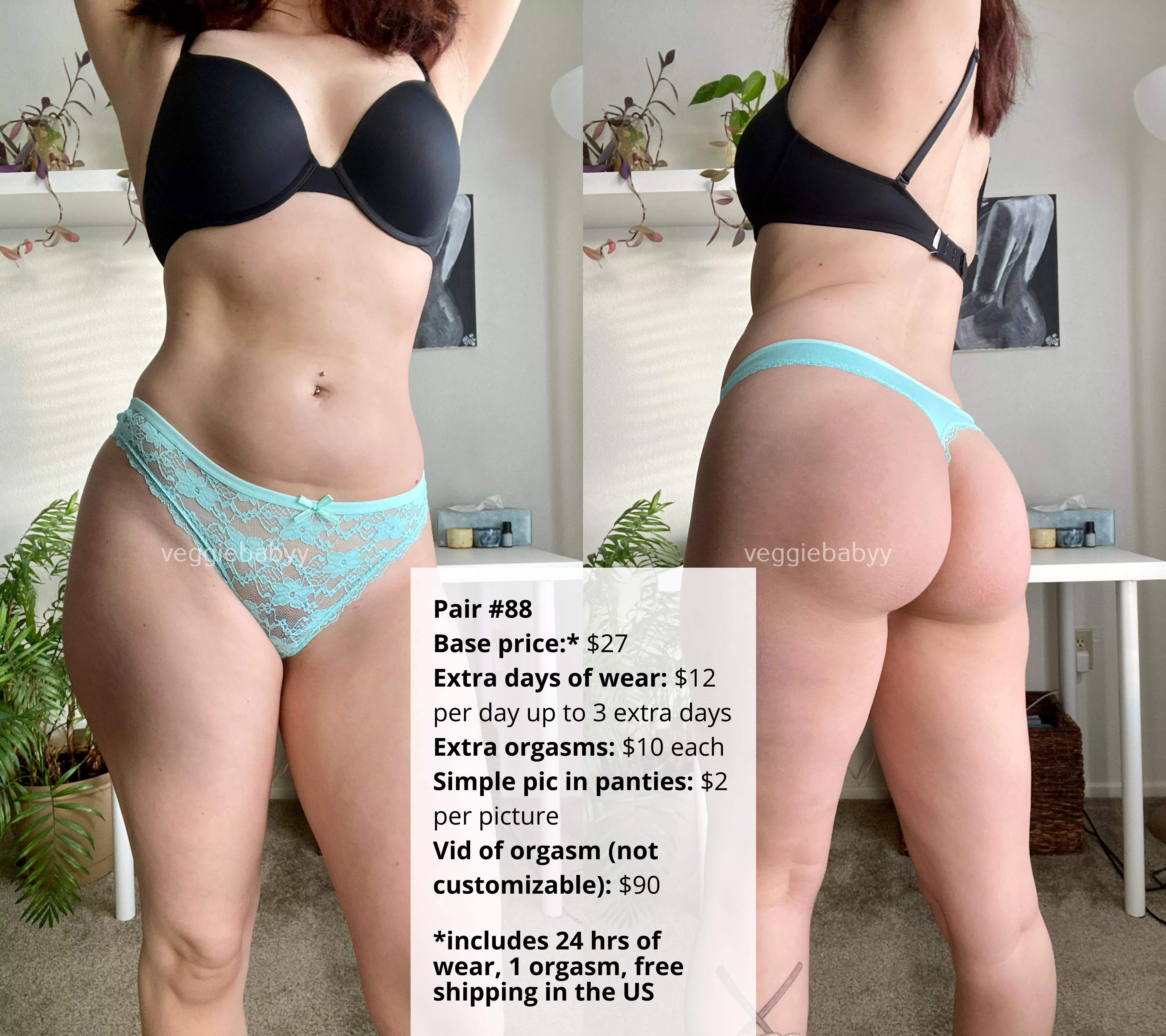 [Selling][US] my panty drawer has pics of me wearing each pair I have available!