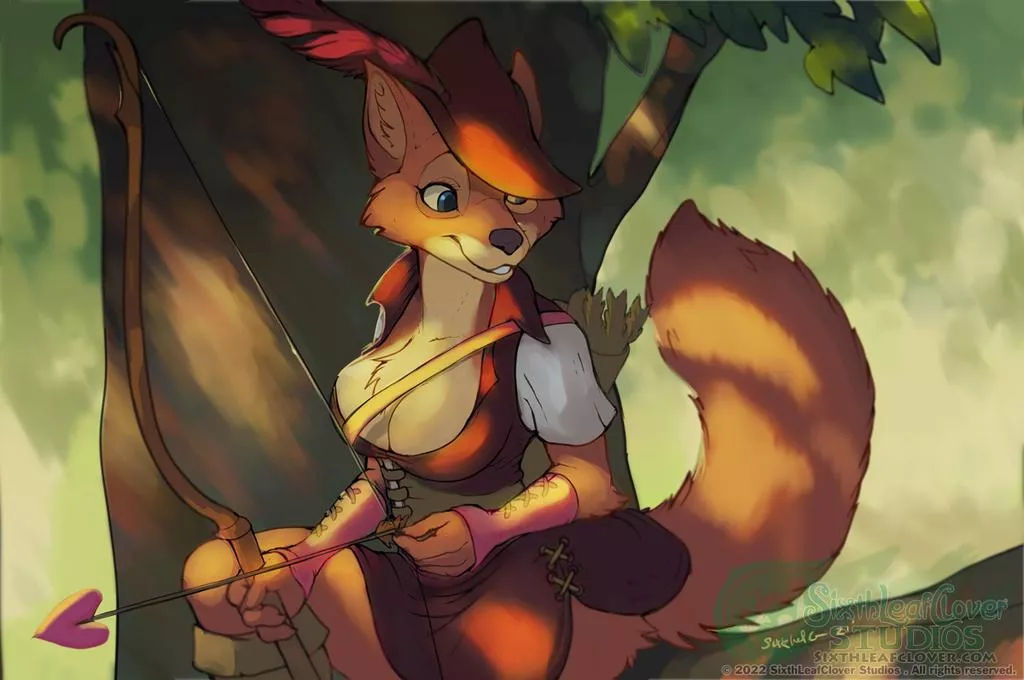 Sending Love (Art by me SixthLeafClover)