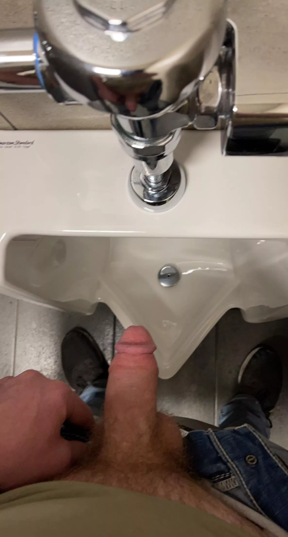 Sent this pic to my buddy while I was at work, he actually came to give me a visit when the store slowed down and he sucked me in a stall for a few minutes. Wish I would have gotten a pic or video but didn’t have time. 😔