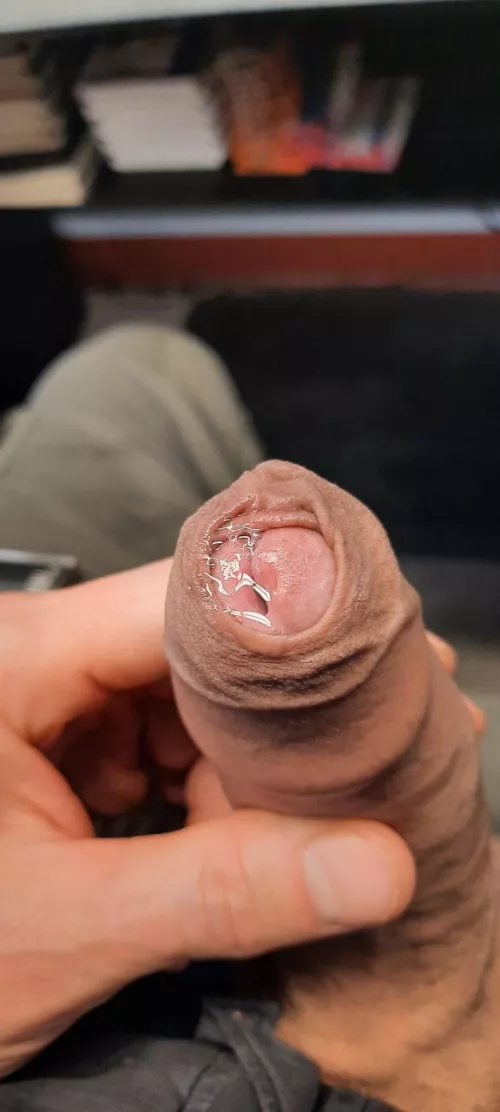 Sexting with the Mrs makes me leak... Yum 😋 😎 (m43)