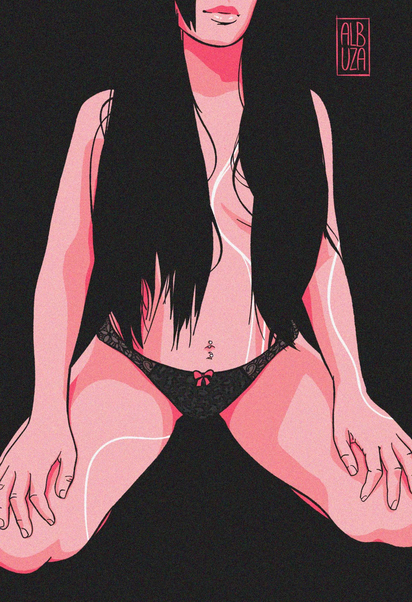 Sexy Black Lingerie (Albuza) [Original]