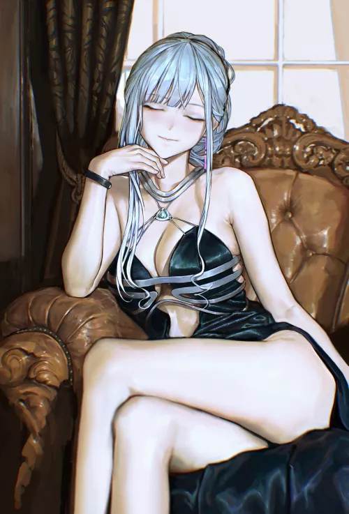 Sexy Russian Raifu (AK-12, Girl's Frontline, Task Force Defy)