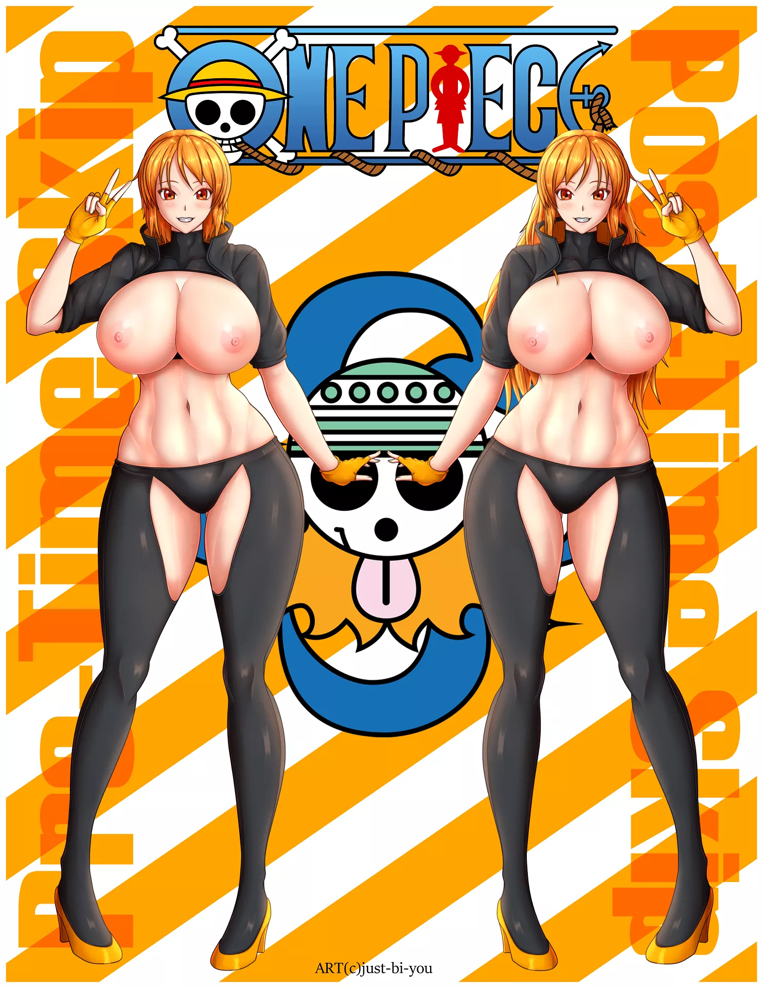 Sexy Simple Nami Pin-up(Just-BI-You)[One Piece]