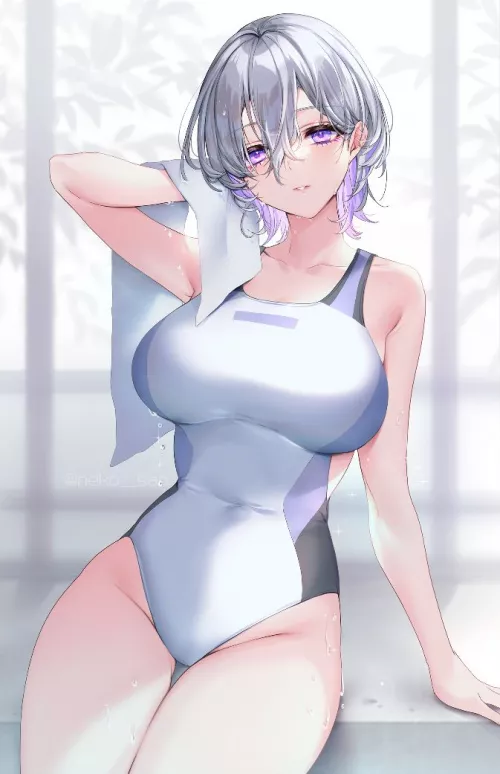 Sexy Swimming Instructor (Artist's OC)
