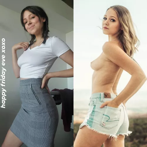 Sexy with her top on, sexy with her top off