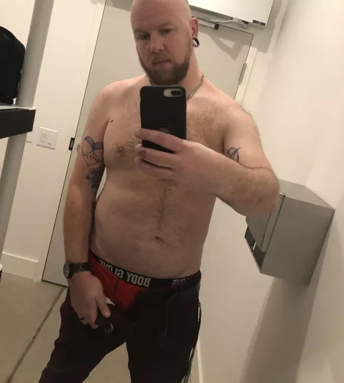 SFW work mirror selfie[M38]