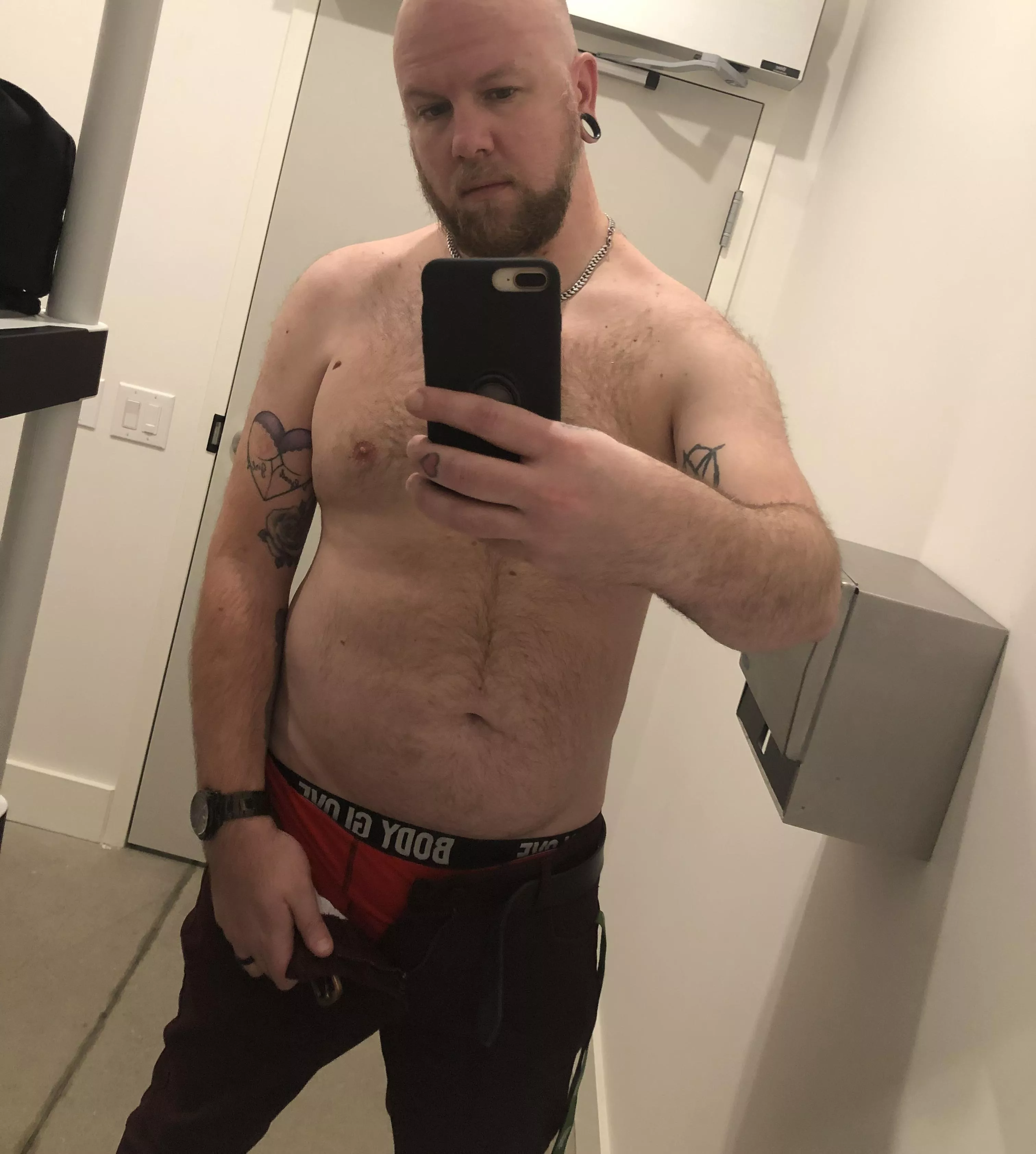SFW work mirror selfie[M38]