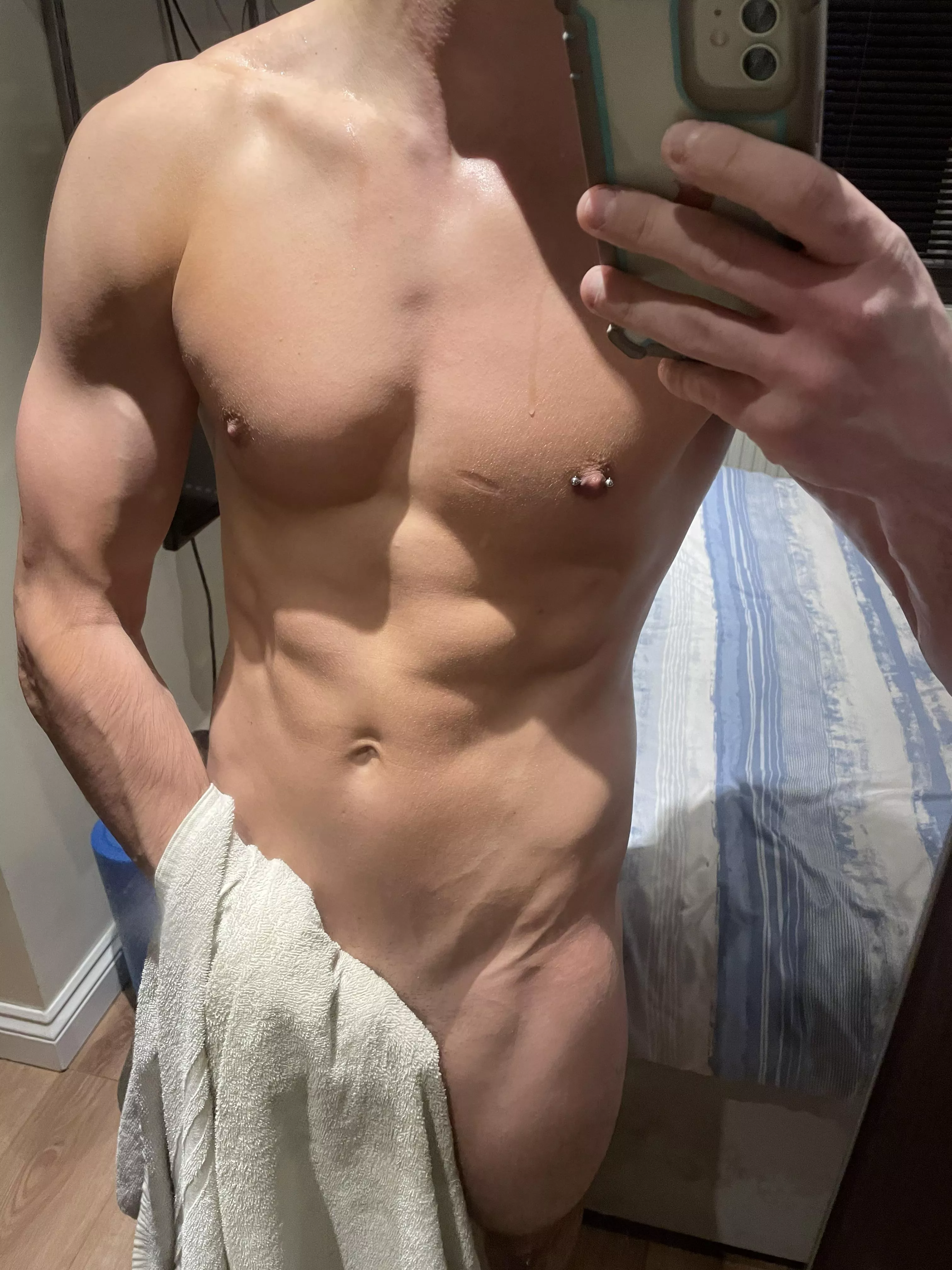 Shall I remove the towel? 😉!