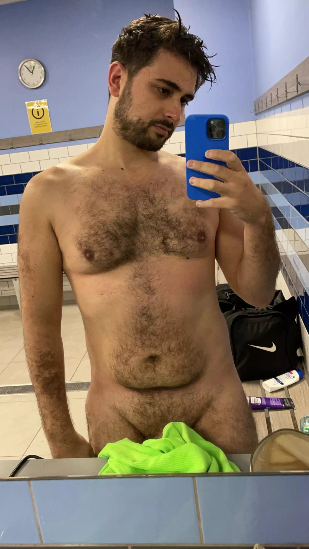 Shall I remove the towel