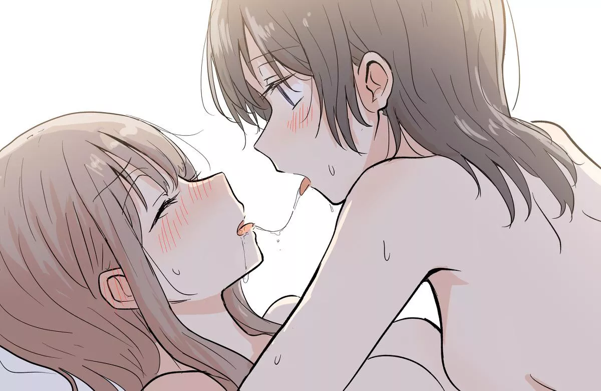 Sharing an intimate kiss [Original]