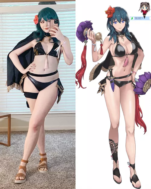 Sharing my Summer Byleth cosplay! [Phee]