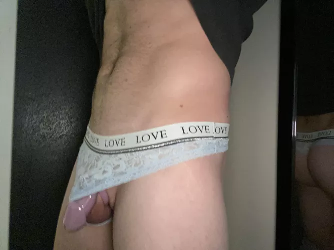 Shaved and locked with panties, how long should I go for?