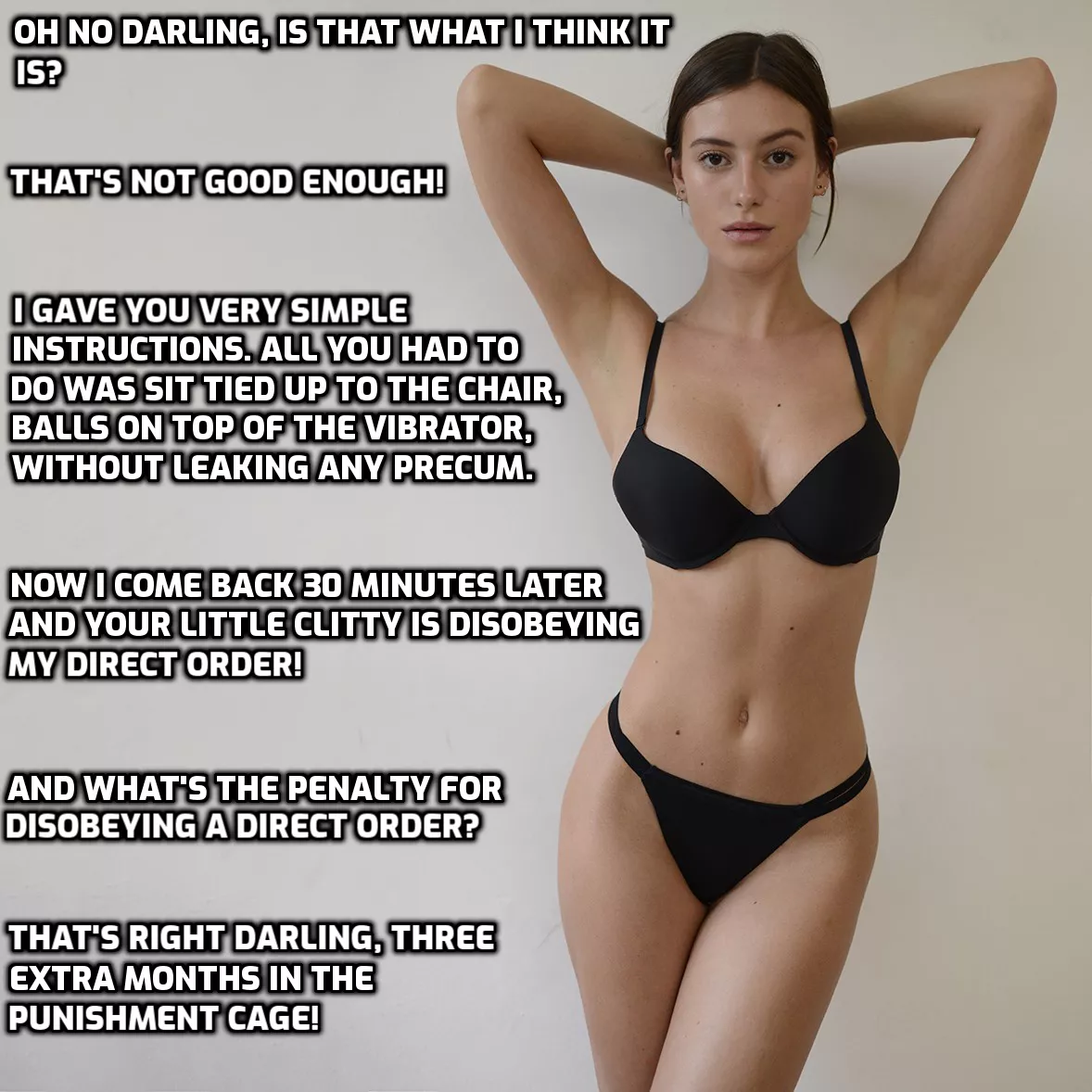 She gave you a very simple rule.