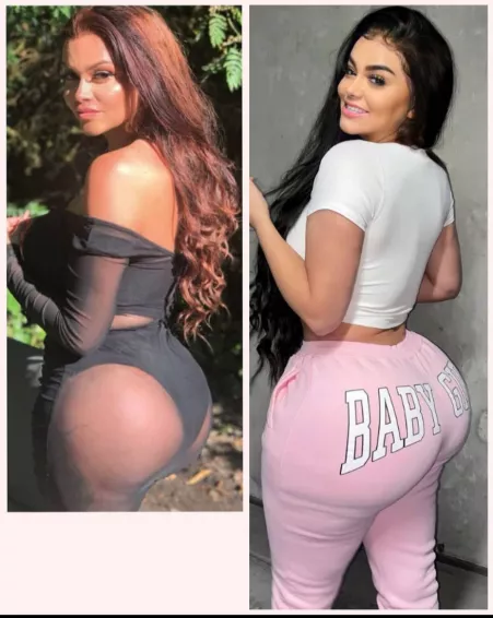 She got a babygirl booty so she could put