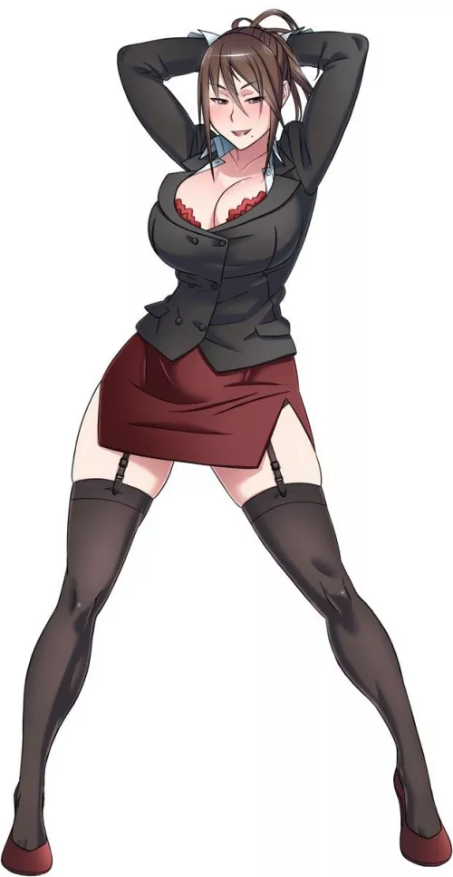 She got them milf thighs