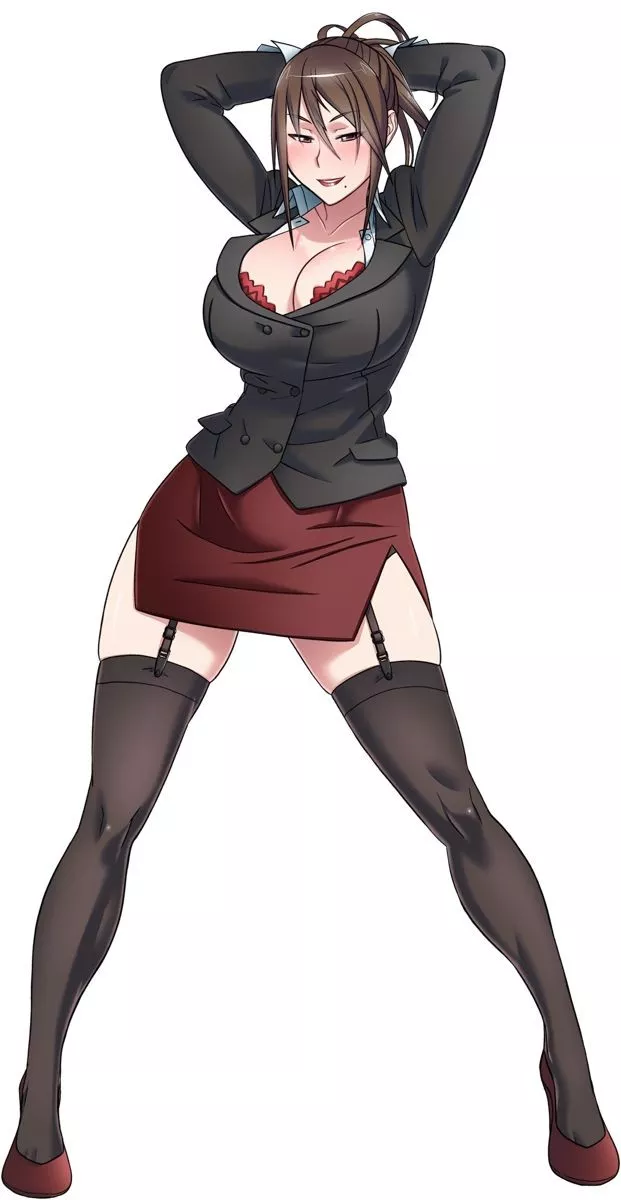 She got them milf thighs