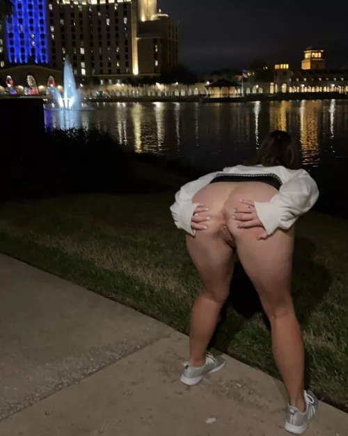 She keeps her self nice and smooth just incase we find ourselves in a good public spot