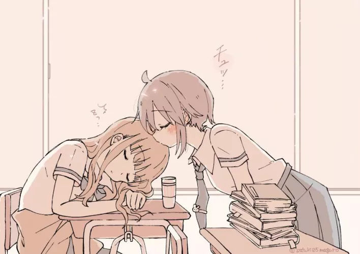 She kisses your forehead [Original]