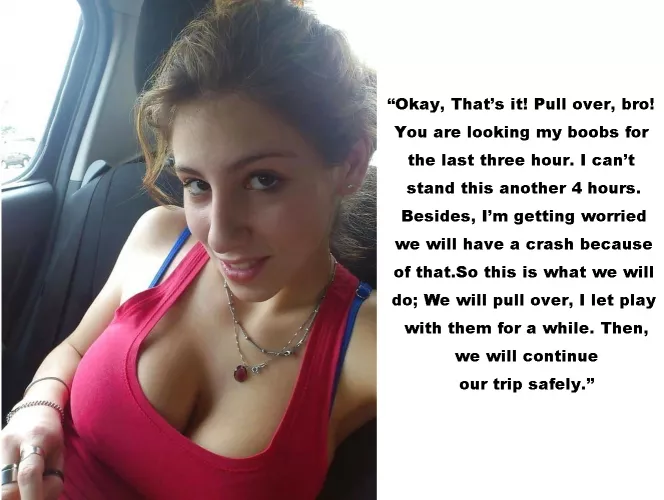 She let more than play with her tits