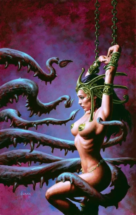 She looks like she’s in trouble