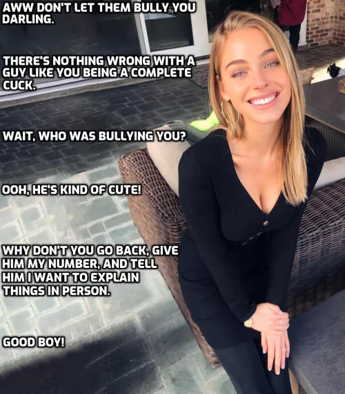 She loves humiliating you.