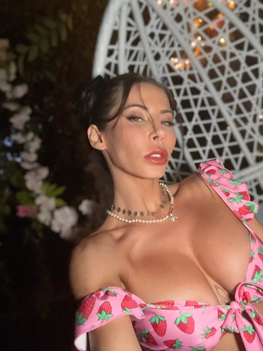 She loves strawberries and cream