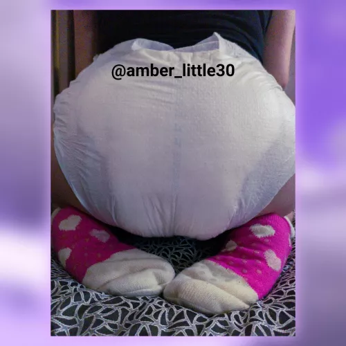 β¨She loves to sit on her diaper and jump in it, it's so soft and fluffyπΌπ₯ππ£πππ§‘β¨