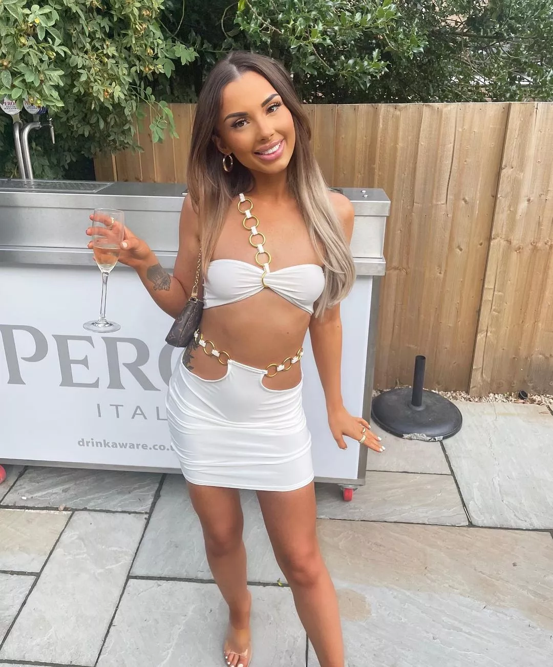 She might be flat but she's fit