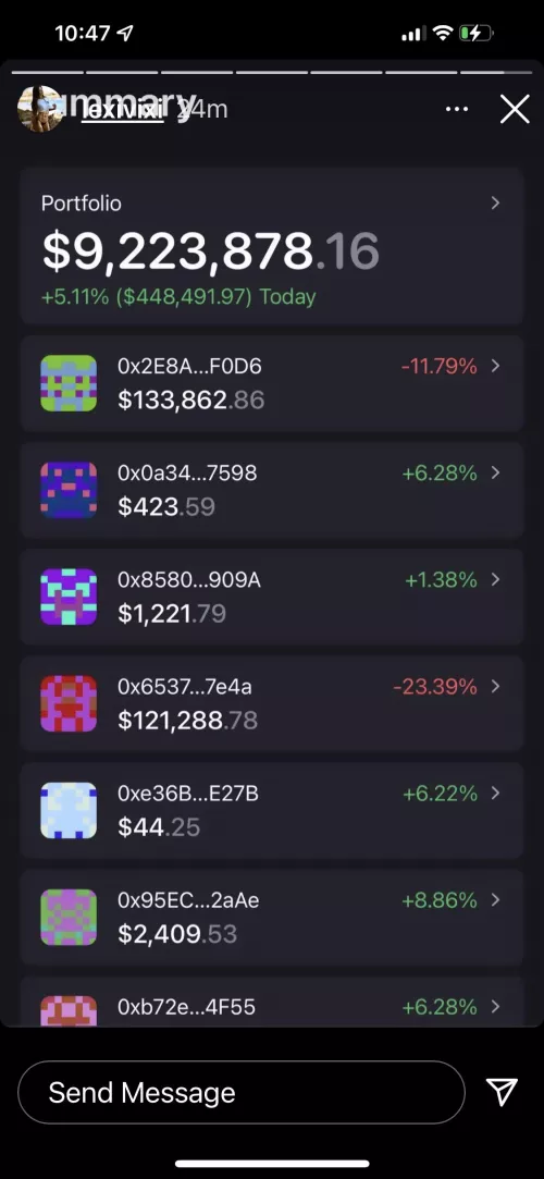 She Posted this when drunk last night.