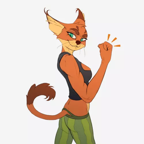 She stronk ~ Art by me 🍪