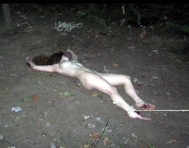 She tried to run away while camping.