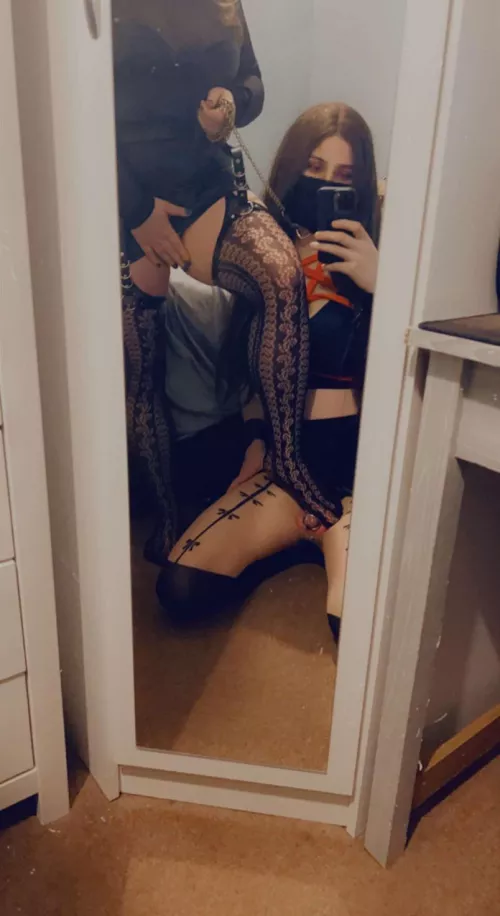 She used to be my boyfriend, now she’s my locked sissy slut 😈