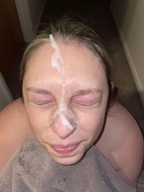 She waits on her knees for me everyday when I wake up.